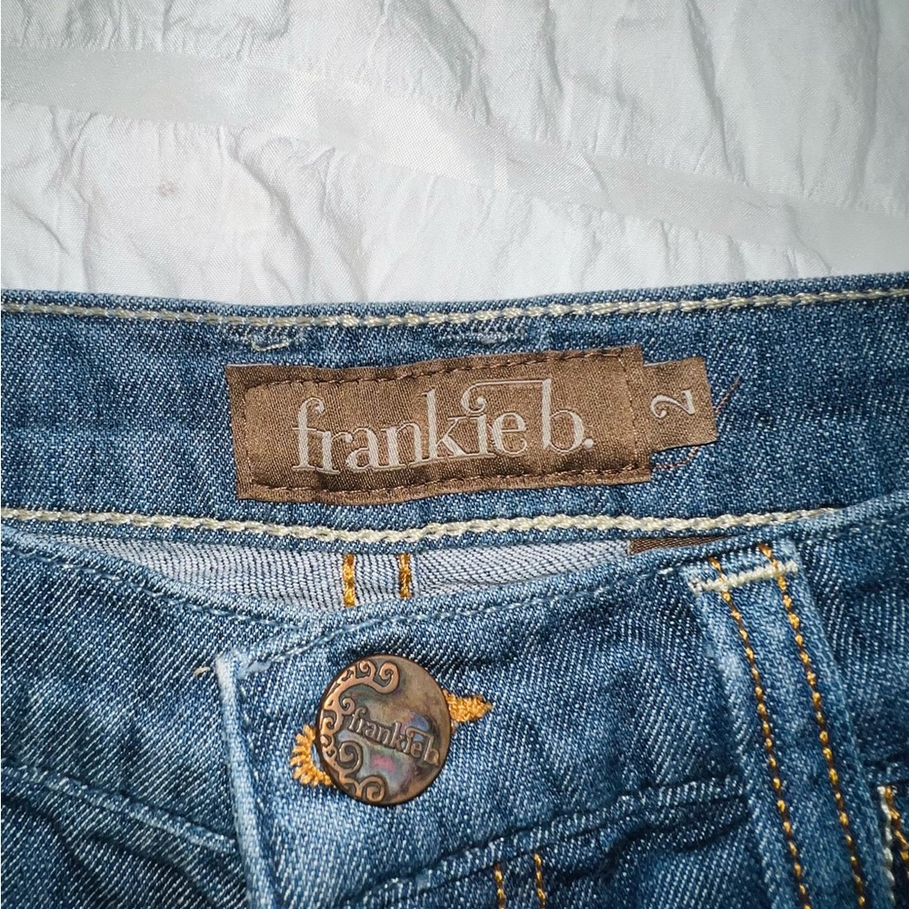 Frankie B denim shorts